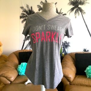 Don’t Sweat Sparkle Shirt
